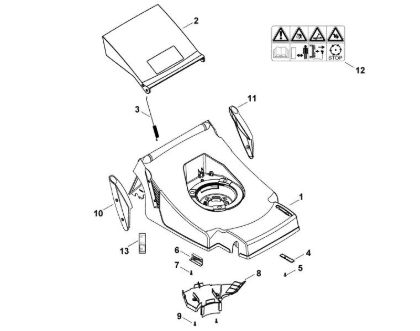 Imagen de B - Carcasa MB 443.0 T