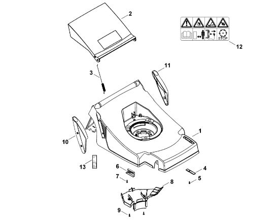 Imagen de B - Carcasa MB 443.0 T
