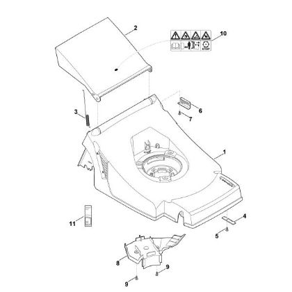Imagen de B - Carcasa MB 443.0 X