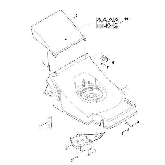 Imagen de B - Carcasa MB 443.0 X