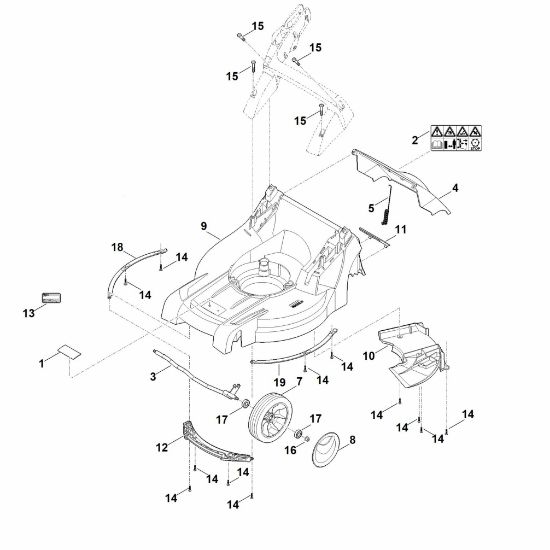 Imagen de B - Carcasa, eje delantero MB 448.1 PC