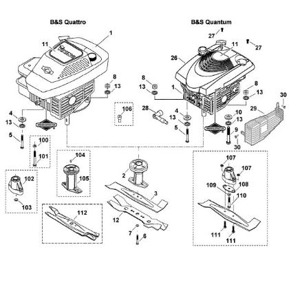 Imagen de D - Motor, cuchilla MB 450 M