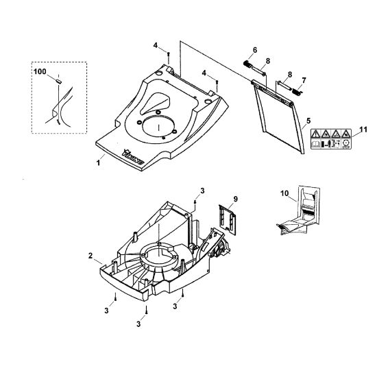 Imagen de B - Carcasa MB 450 X