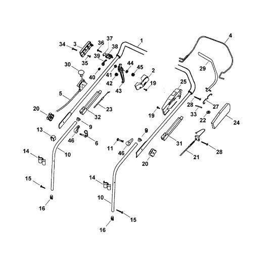 Imagen de A - Manillar MB 455 BC