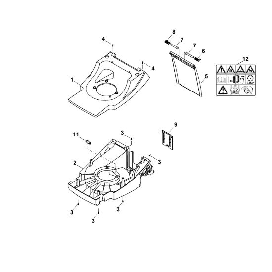 Imagen de B - Carcasa MB 455 BC