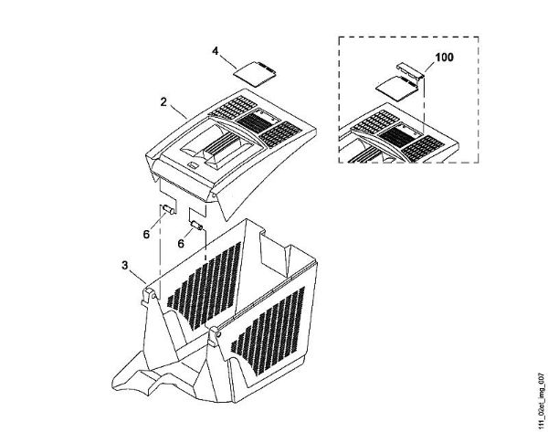 MB MB 455 C G - Saco recogedor de hierba de la marca Viking