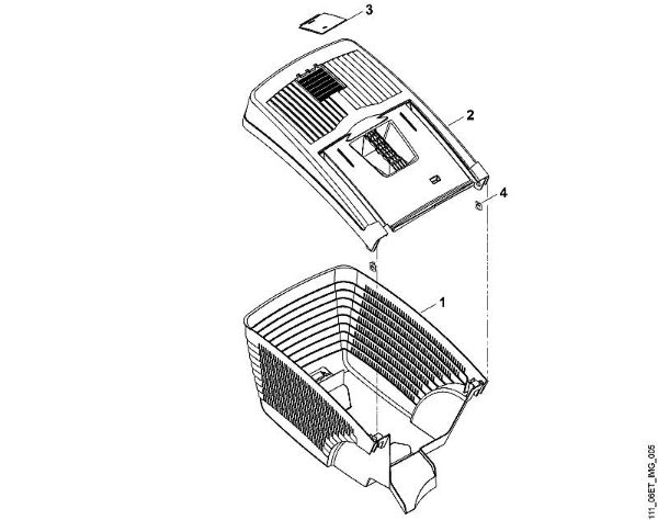 MB MB 465 E - Saco recogedor de hierba de la marca Viking