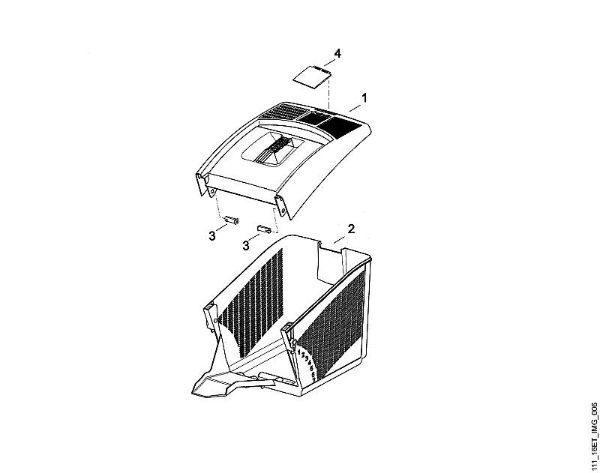 MB MB 505 BS F - Saco recogedor de hierba de la marca Viking