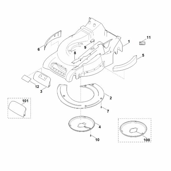 Imagen de D - Carcasa MB 545.0