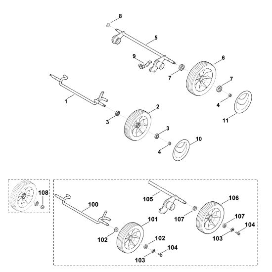 Imagen de E - Chasis MB 545.0
