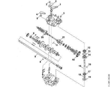 MB MB 555 MQ D - Caja reductora de la marca Viking