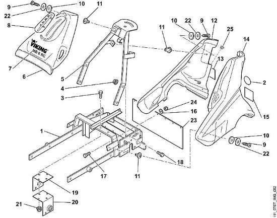 MB MB 6 RC B - Bastidor de la marca Viking