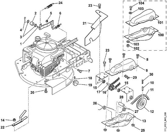 MB MB 6 RC E - Accionamiento de la marca Viking