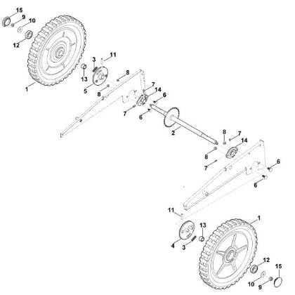 Imagen de F - Ruedas traseras MB 6.1 RV