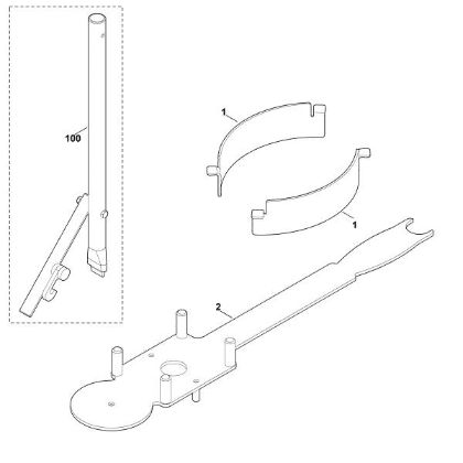 Imagen de I - Herramienta especial MB 650.0 TK