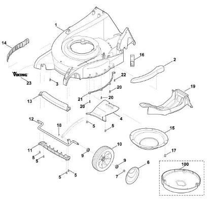 Imagen de D - Carcasa, eje delantero MB 650.0 V