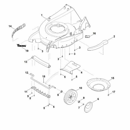 Imagen de D - Carcasa, eje delantero MB 650.1 V