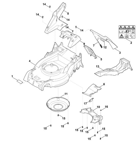Imagen de C - Carcasa MB 650.3 VS