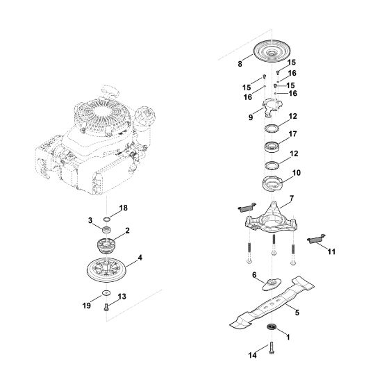 Imagen de G - Cuchilla, embrague de cuchilla MB 650.3 VS