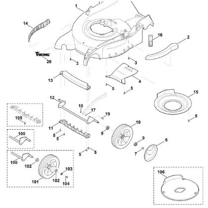 Imagen de E - Carcasa, eje delantero MB 655.0 GS