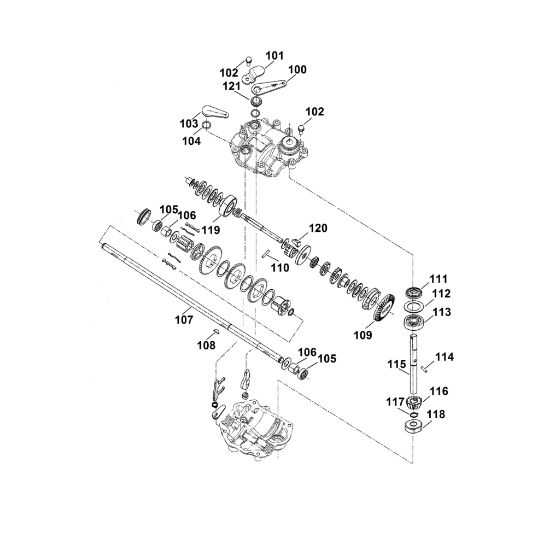 Imagen de G - Caja reductora MB 655.0 KS