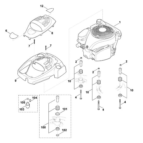 Imagen de G - Motor MB 655.1 GS
