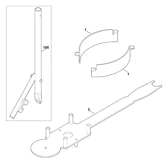 Imagen de I - Herramienta especial MB 655.1 V