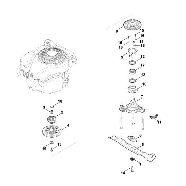Imagen de G - Cuchilla, embrague de cuchilla MB 655.3 RS