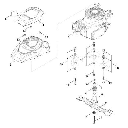 Imagen de F - Motor, cuchilla MB 655.3 V