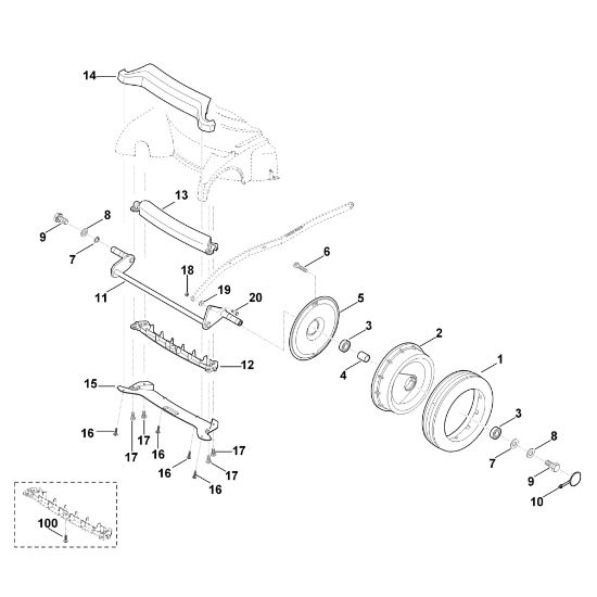 Imagen de E - en eje delantero MB 750.1 GK