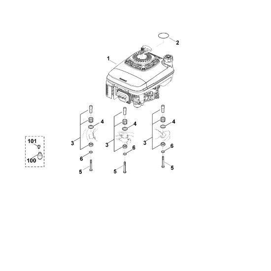 Imagen de H - Motor MB 750.1 KS
