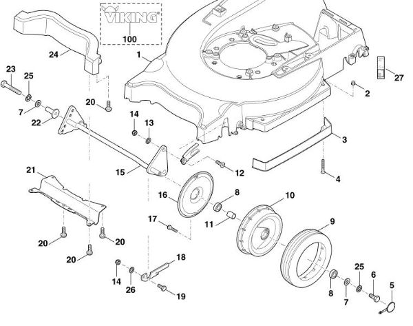 Imagen de D - Carcasa, eje delantero MB 858.0