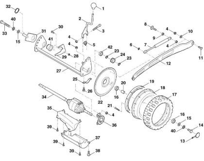 Imagen de E - Eje trasero, diferencial MB 858.0