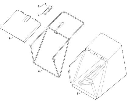 Imagen de I - Saco recogedor de hierba MB 858.0