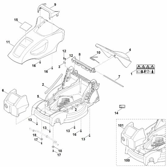 Imagen de B - Carcasa ME 235.0