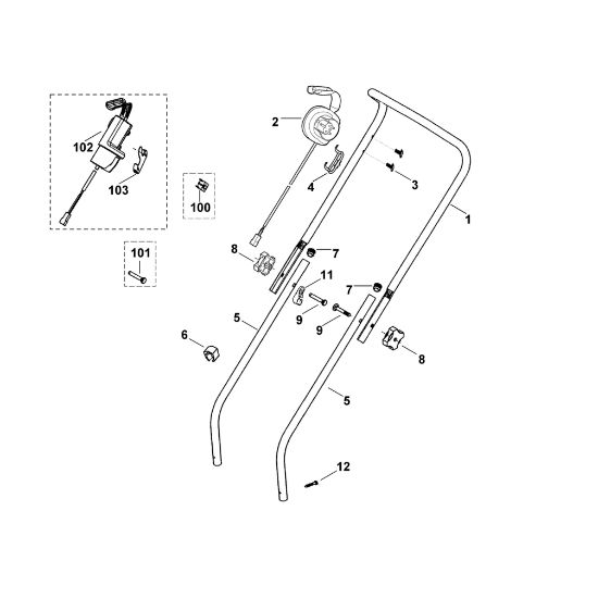 Imagen de A - Manillar ME 340