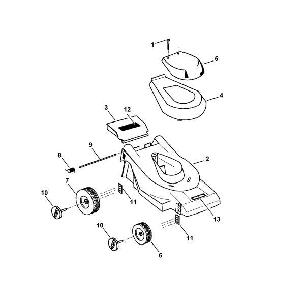 Imagen de B - Carcasa, chasis ME 350