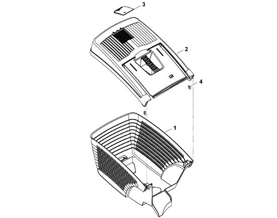 Imagen de E - Saco recogedor de hierba ME 443.0
