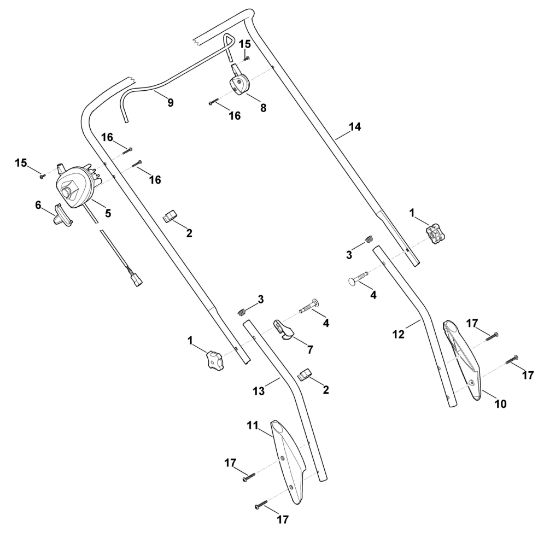 Imagen de A - Manillar ME 443.0 C