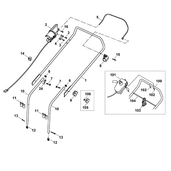 Imagen de A - Manillar ME 450