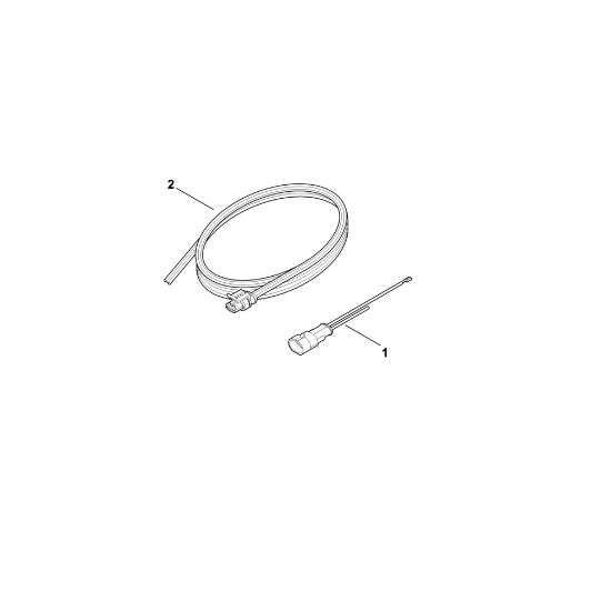 Imagen de A - Cable de adaptacián AED 600