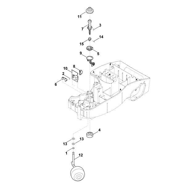 Imagen de B - Sensor de colisián, rueda delantera MI 322.0 C