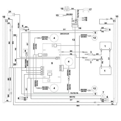 Imagen de L - Esquema de contactos MI 555.0 C