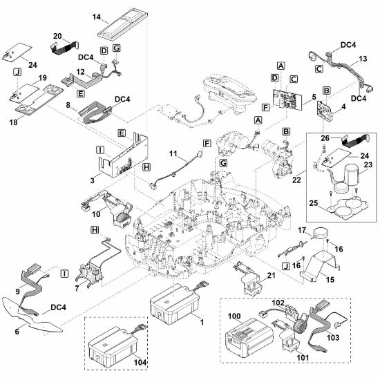 Imagen de E - Componentes eláctricos MI 632.1 C