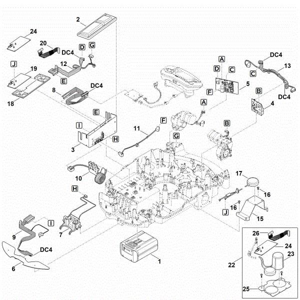 Imagen de E - Componentes eláctricos MI 632.1 M