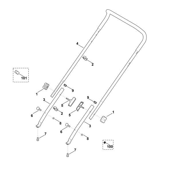 Imagen de B - Manillar LB 540.1
