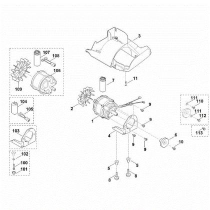 Imagen de D - Motor eláctrico LE 540