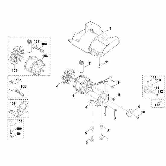 Imagen de D - Motor eláctrico LE 540