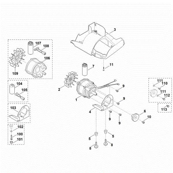 Imagen de D - Motor eláctrico LE 540