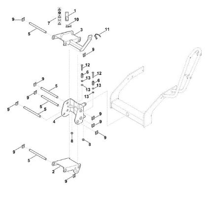 Imagen de D - Bastidor intermedio ASP 125.0